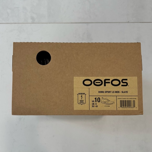 OOFOS OOMG SPORT LS MEN - SLATE - Picture 3 of 7